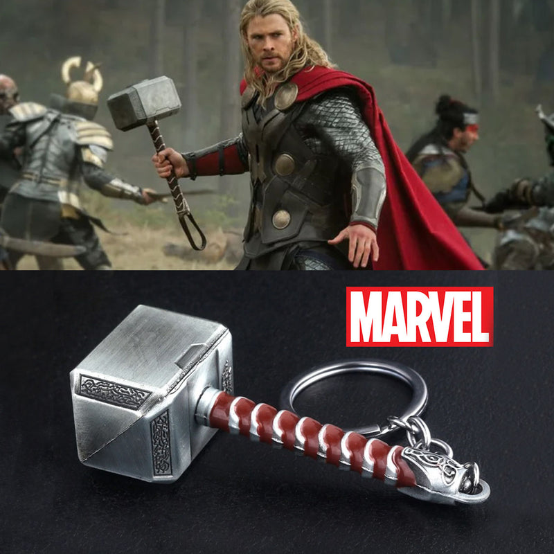 Llavero Mjolnir Martillo Thor Marvel