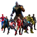 Set Llaveros Avengers Marvel